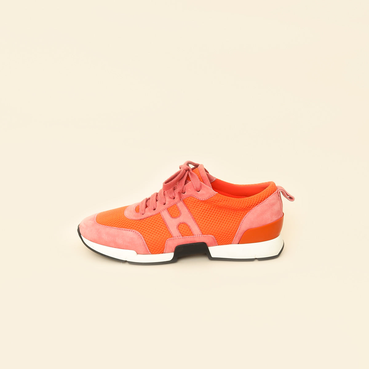 Hermes Bicolor Suede Mesh Starter Sneaker 38.5-Hermes-THE CLOSET