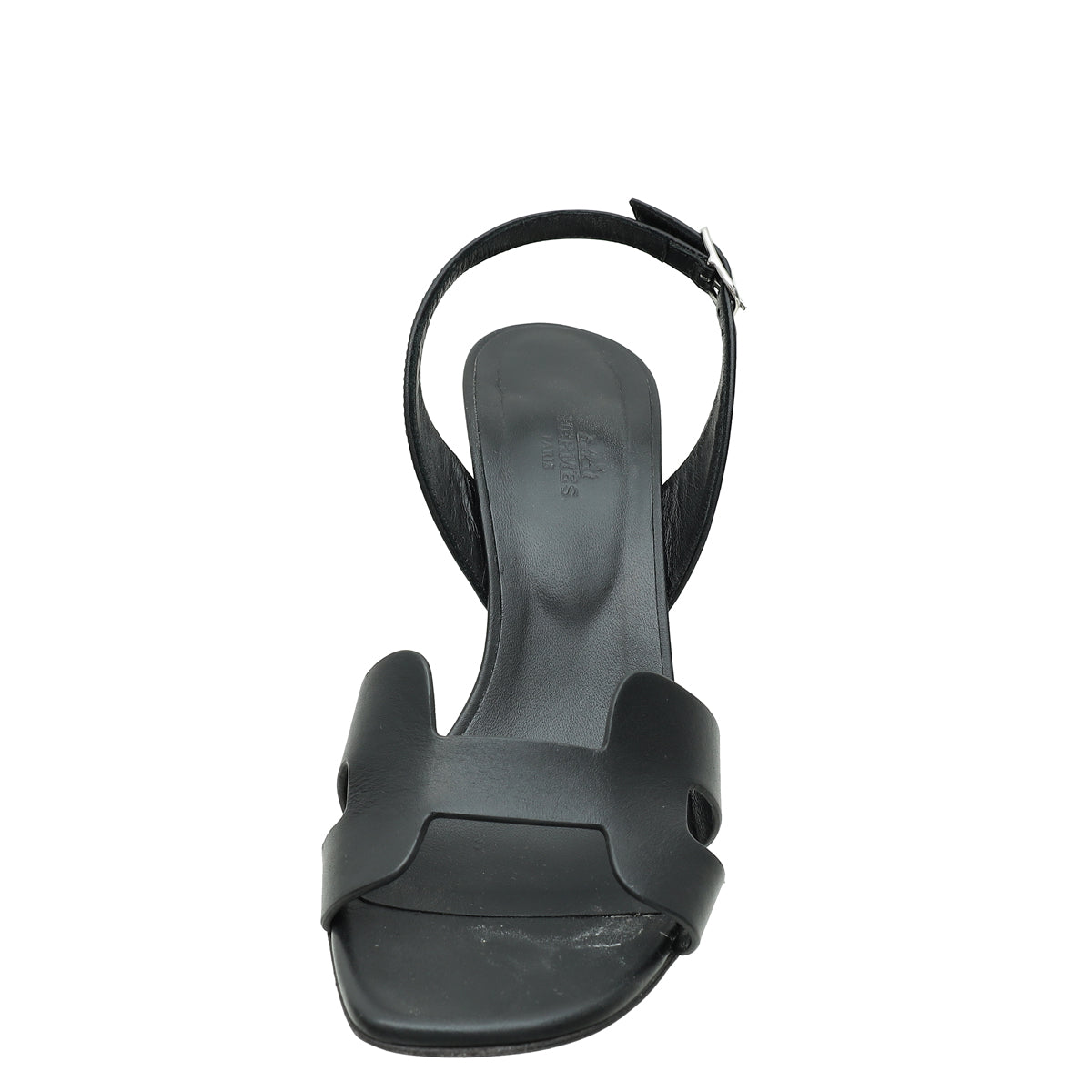 Hermes Noir Holy 105 Sandal 38.5-Hermes-THE CLOSET