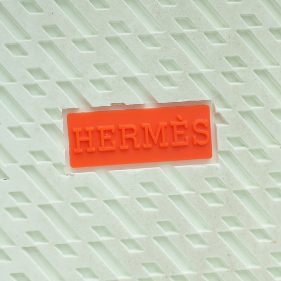 Hermes Beige Nude Game Slip On Sneaker 38.5