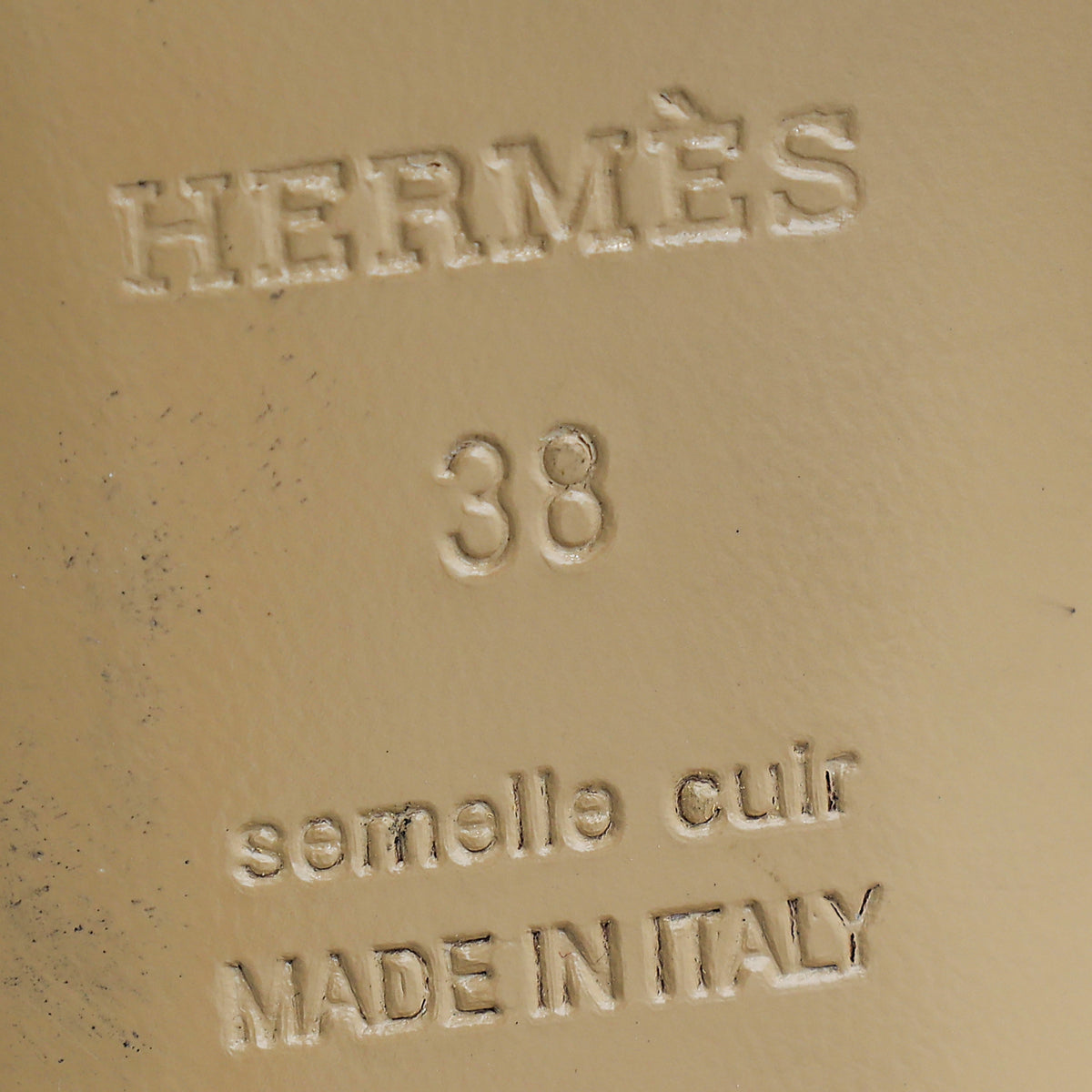Hermes Gold Story 50 Boot 38
