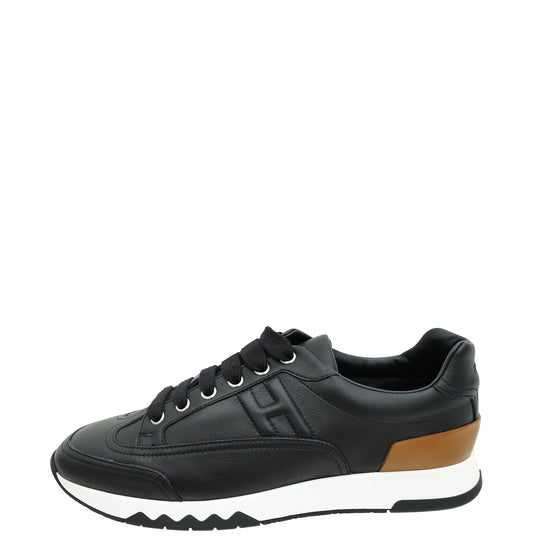 Hermes Noir Trail Sneaker 38