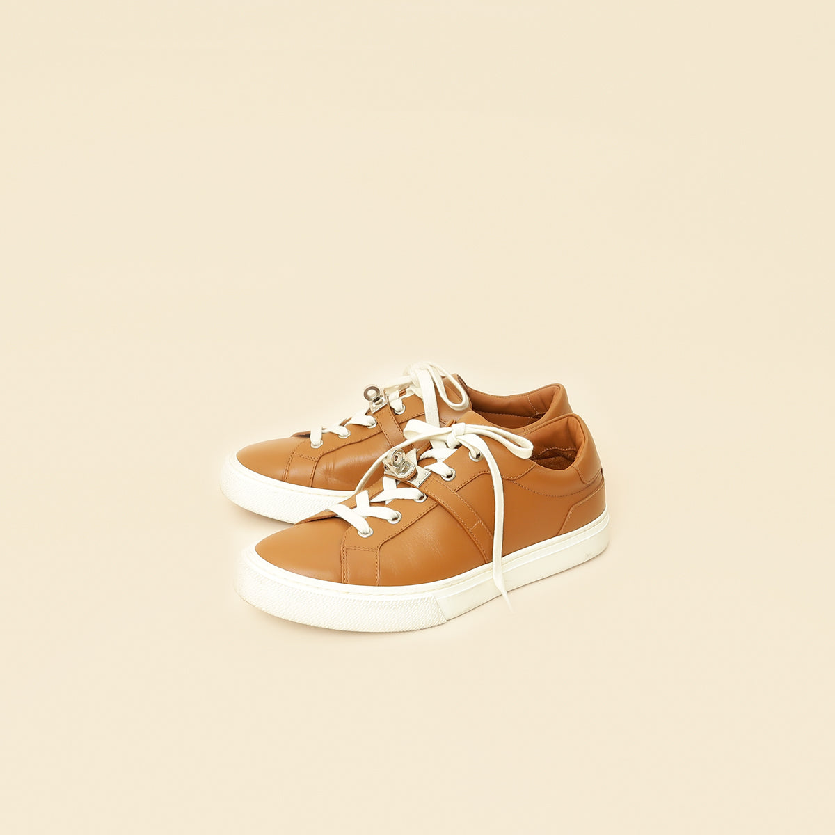 Hermes Gold Day Sneaker 38-Hermes-THE CLOSET