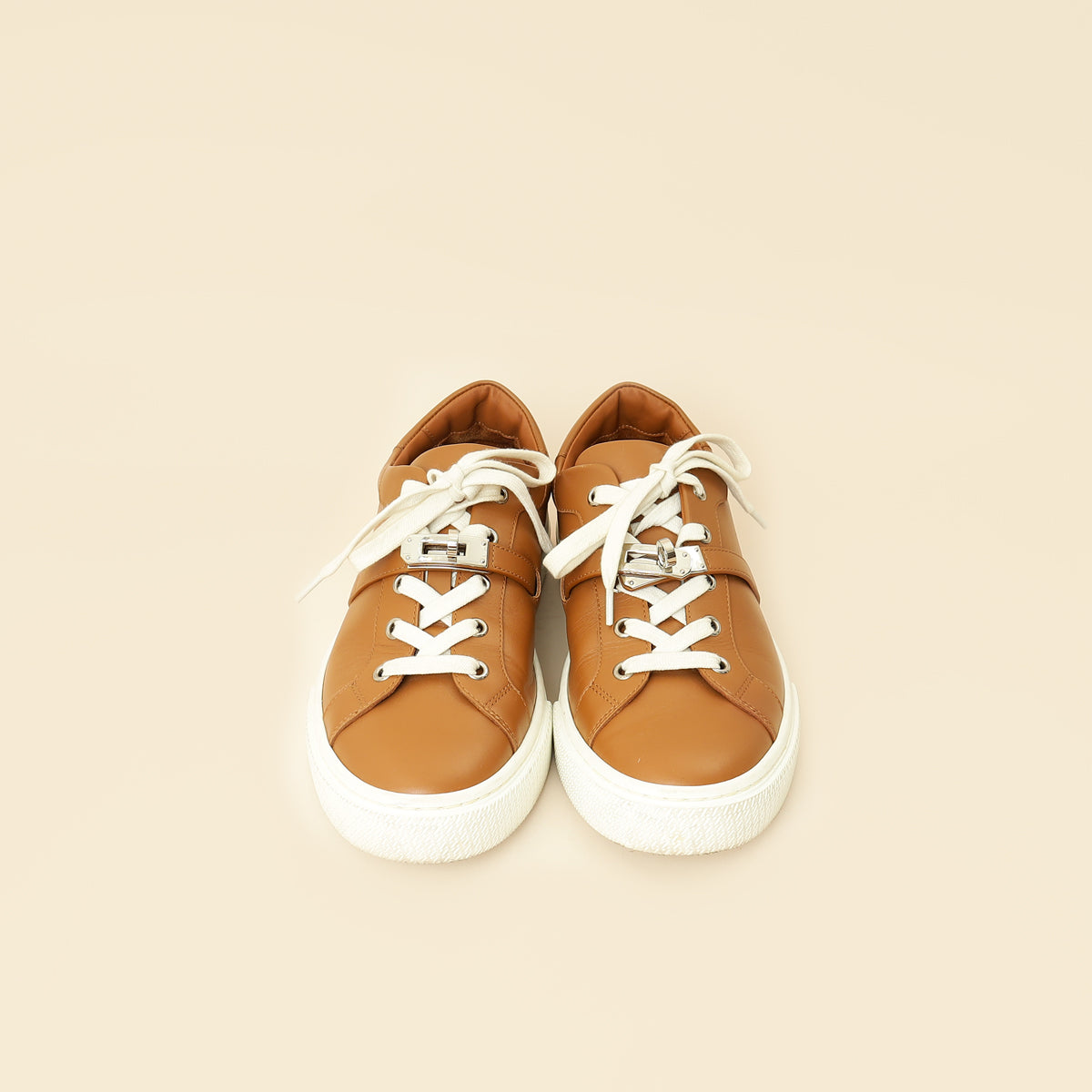 Hermes Gold Day Sneaker 38-Hermes-THE CLOSET