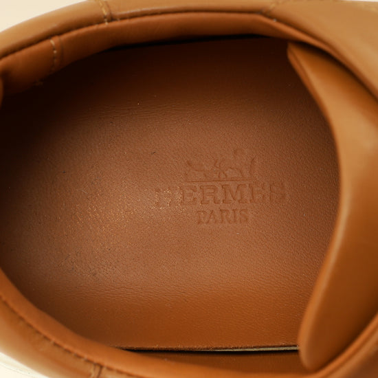 Hermes Gold Day Sneaker 38-Hermes-THE CLOSET