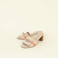 Hermes Bicolor Gigi 50 Sandals 38