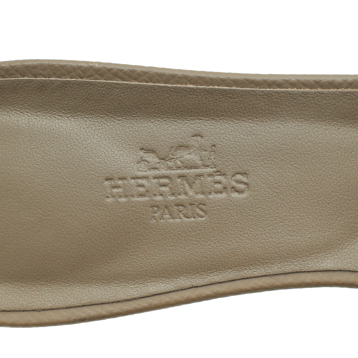 Hermes Etoupe Oasis Sandals 38 – THE CLOSET