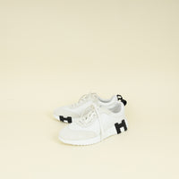 Hermes White Bouncing Sneaker 38