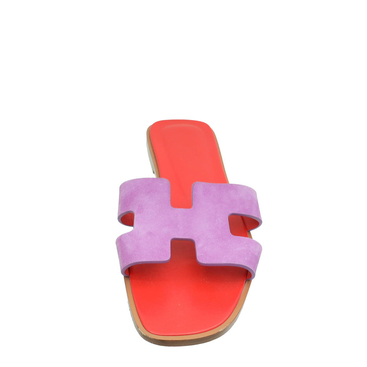Hermes Bicolor Oran Sandals 38-Hermes-THE CLOSET