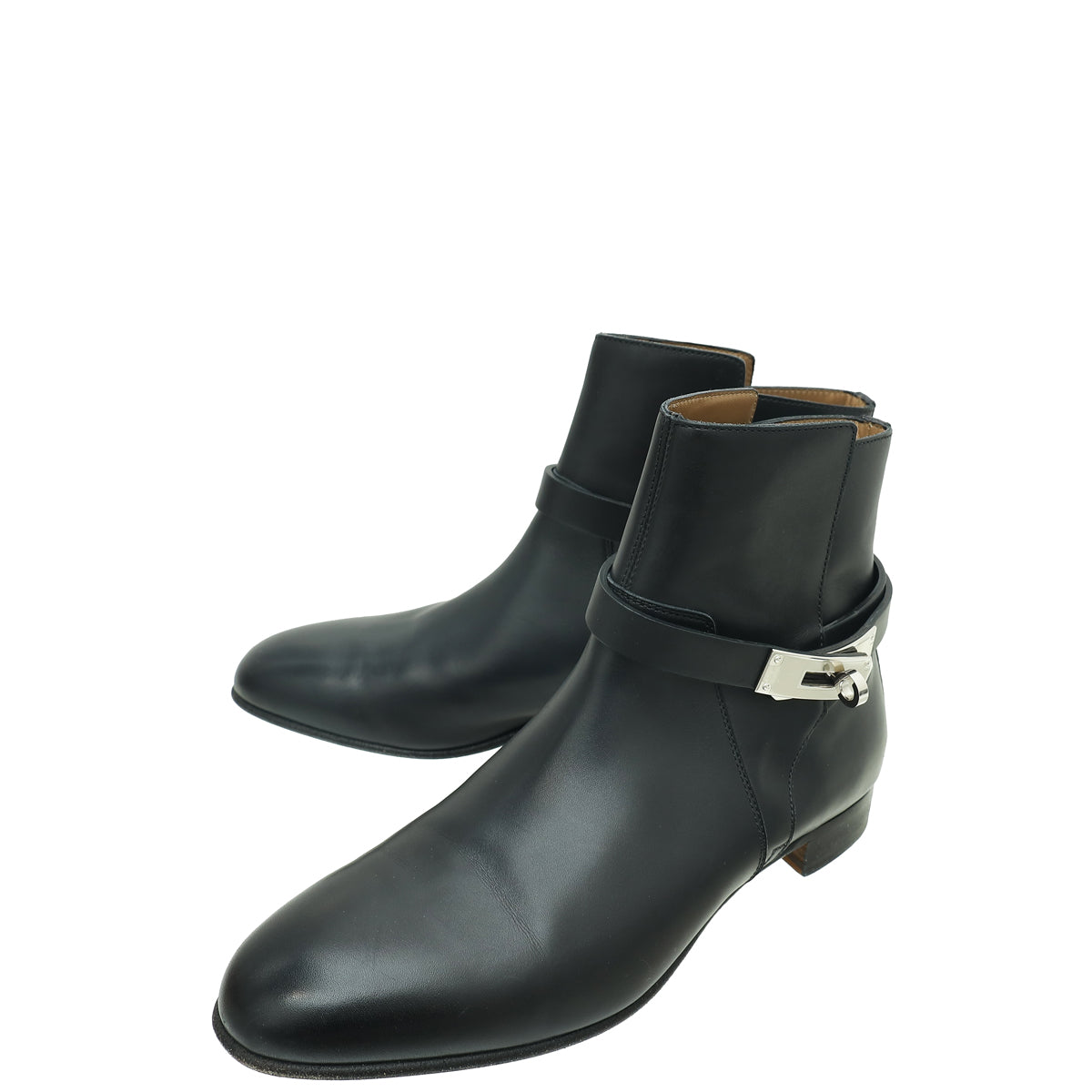 Hermes Noir Neo Ankle Boot 38-Hermes-THE CLOSET