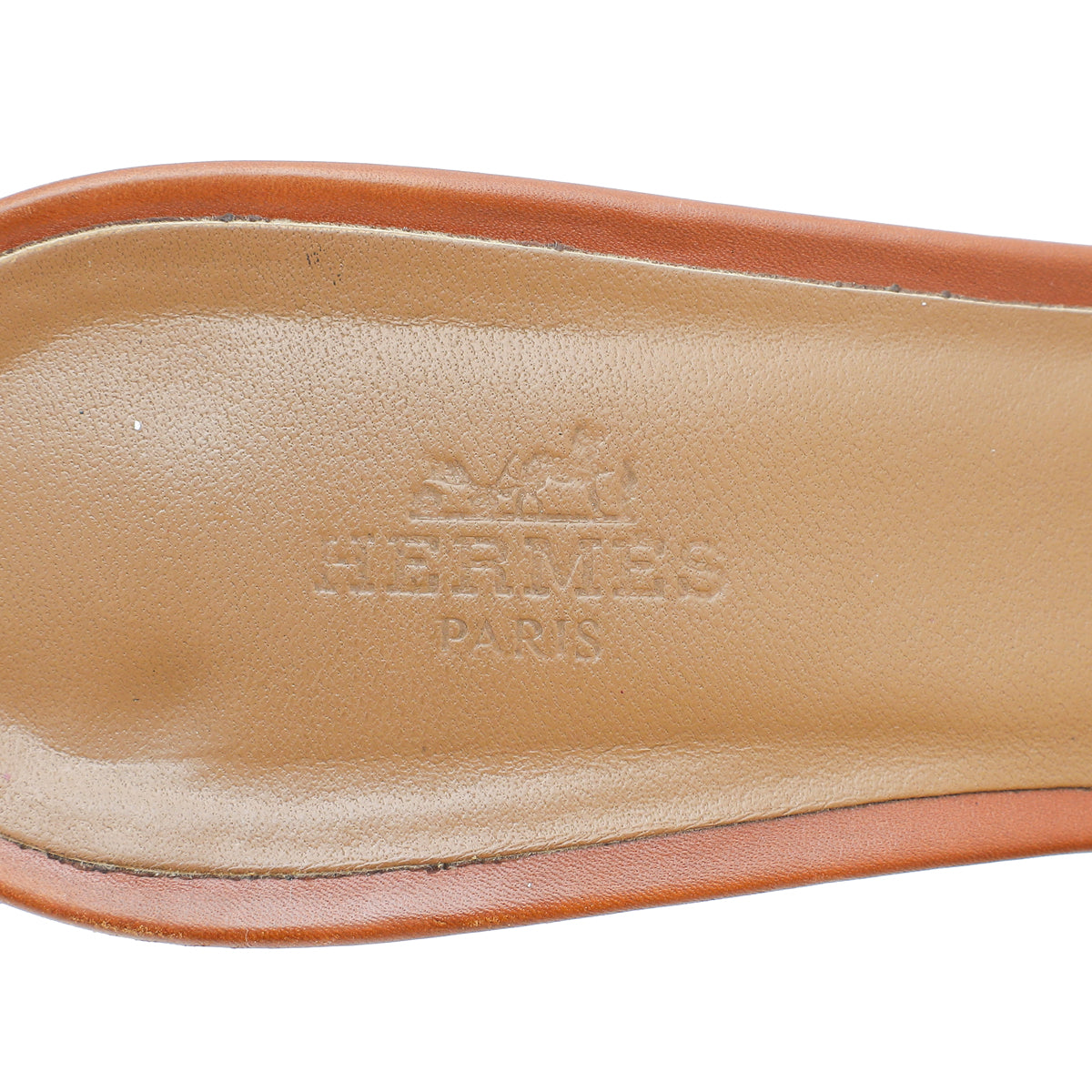 Hermes Gold Box Oasis Sandal 38