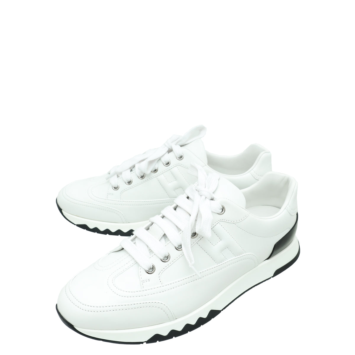 Hermes Blanc Trail Sneaker 39.5-Hermes-THE CLOSET