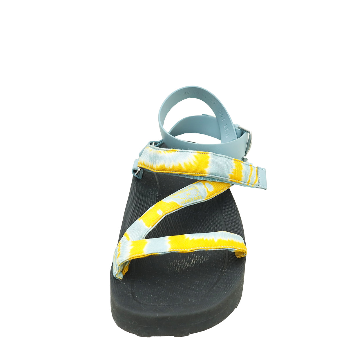 Hermes Bicolor Galaxy Brides de Gala Silk Sandal 39.5-Hermes-THE CLOSET