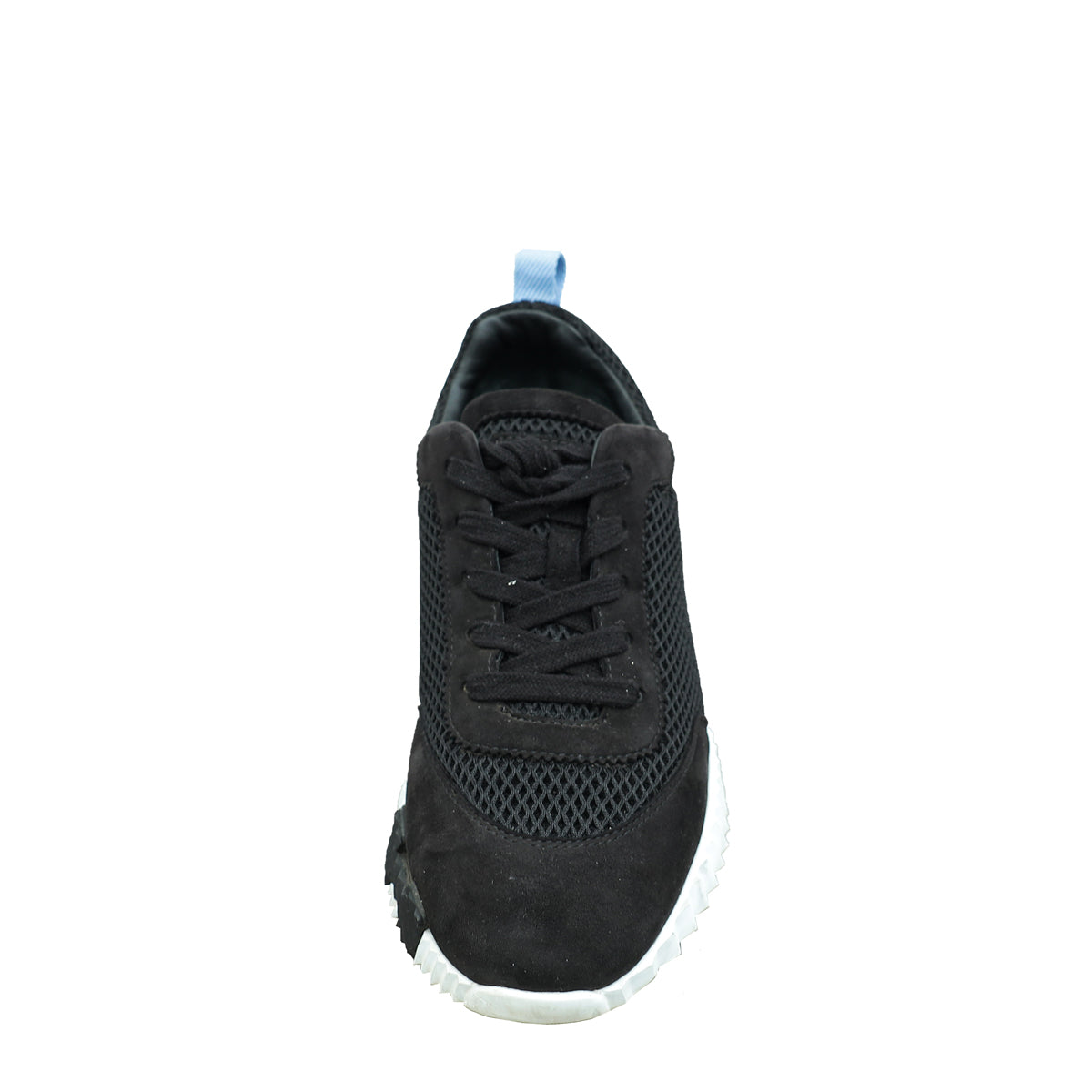 Hermes Graphic Noir Mesh & Suede Bouncing Sneaker 39.5-Hermes-THE CLOSET