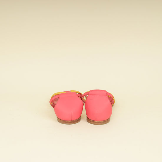 Hermes Bicolor Santorini Sandal 39