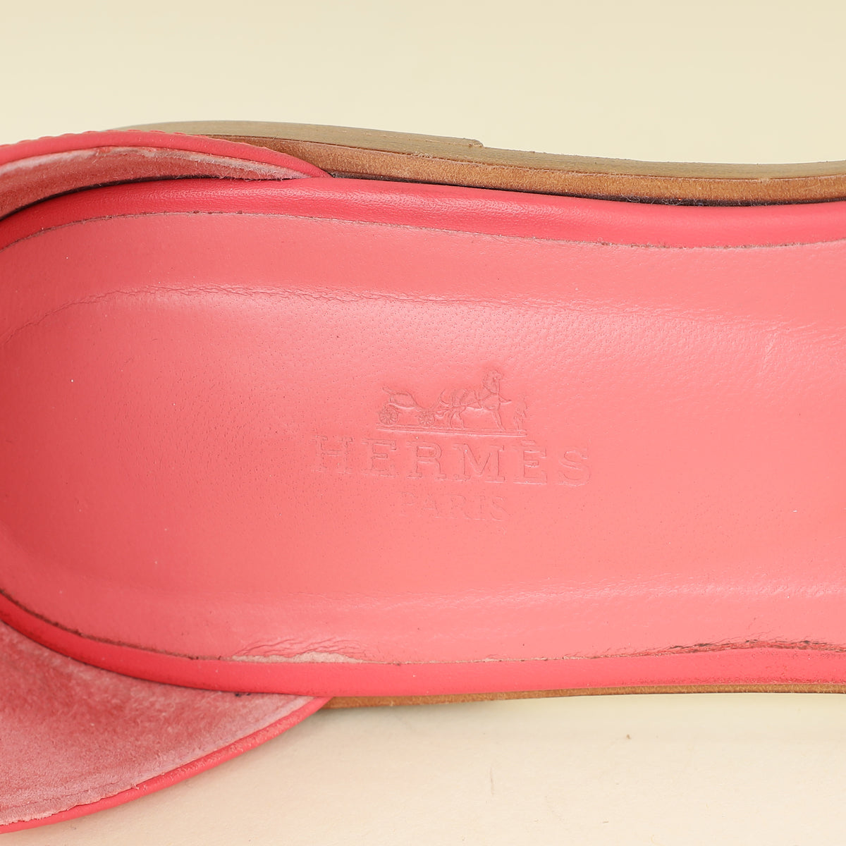 Hermes Bicolor Santorini Sandal 39