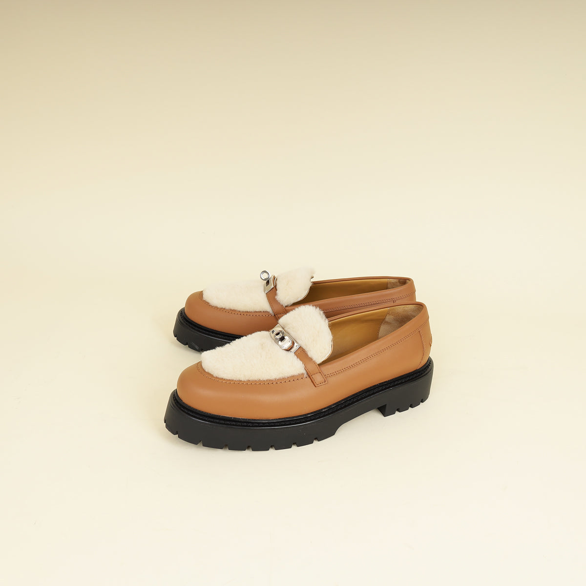 Hermes Bicolor Icone Loafer 39-Hermes-THE CLOSET
