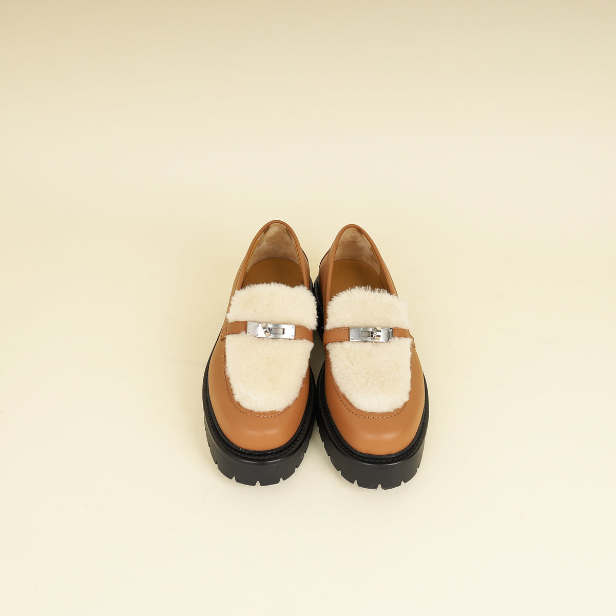 Hermes Bicolor Icone Loafer 39-Hermes-THE CLOSET
