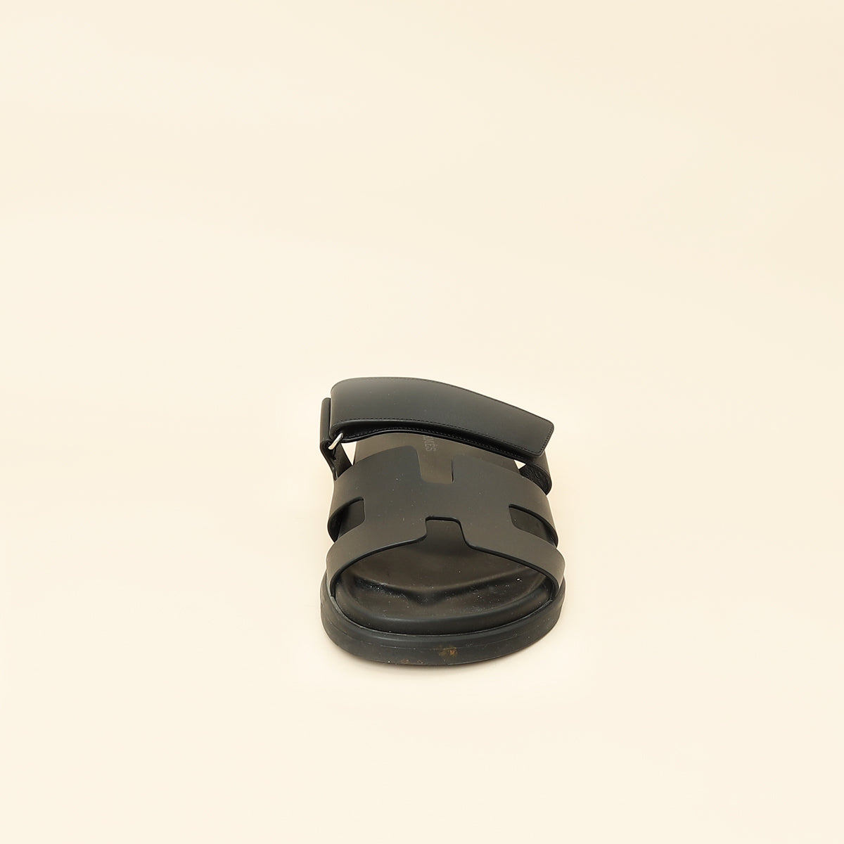 Hermes Noir Chypre Sandal 39-Hermes-THE CLOSET