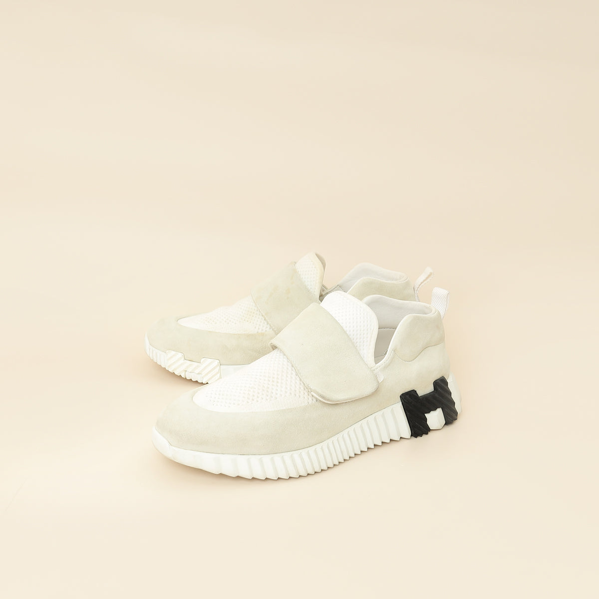 Hermes Blanc H Sneaker 39-Hermes-THE CLOSET