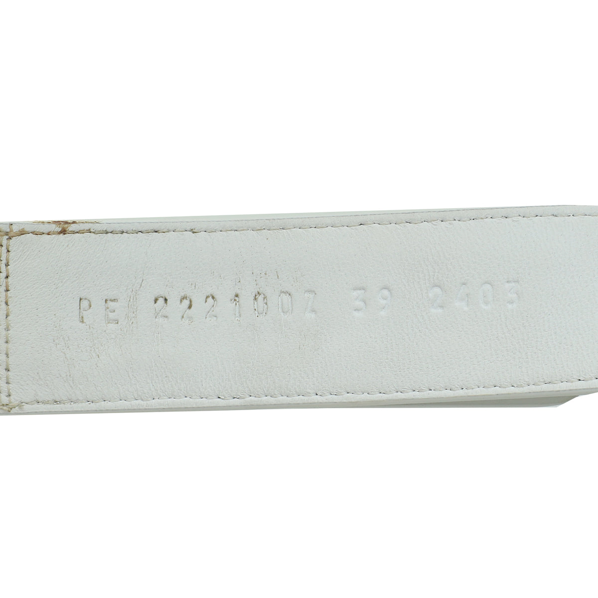 Hermes Blanc Chypre Sandal 39