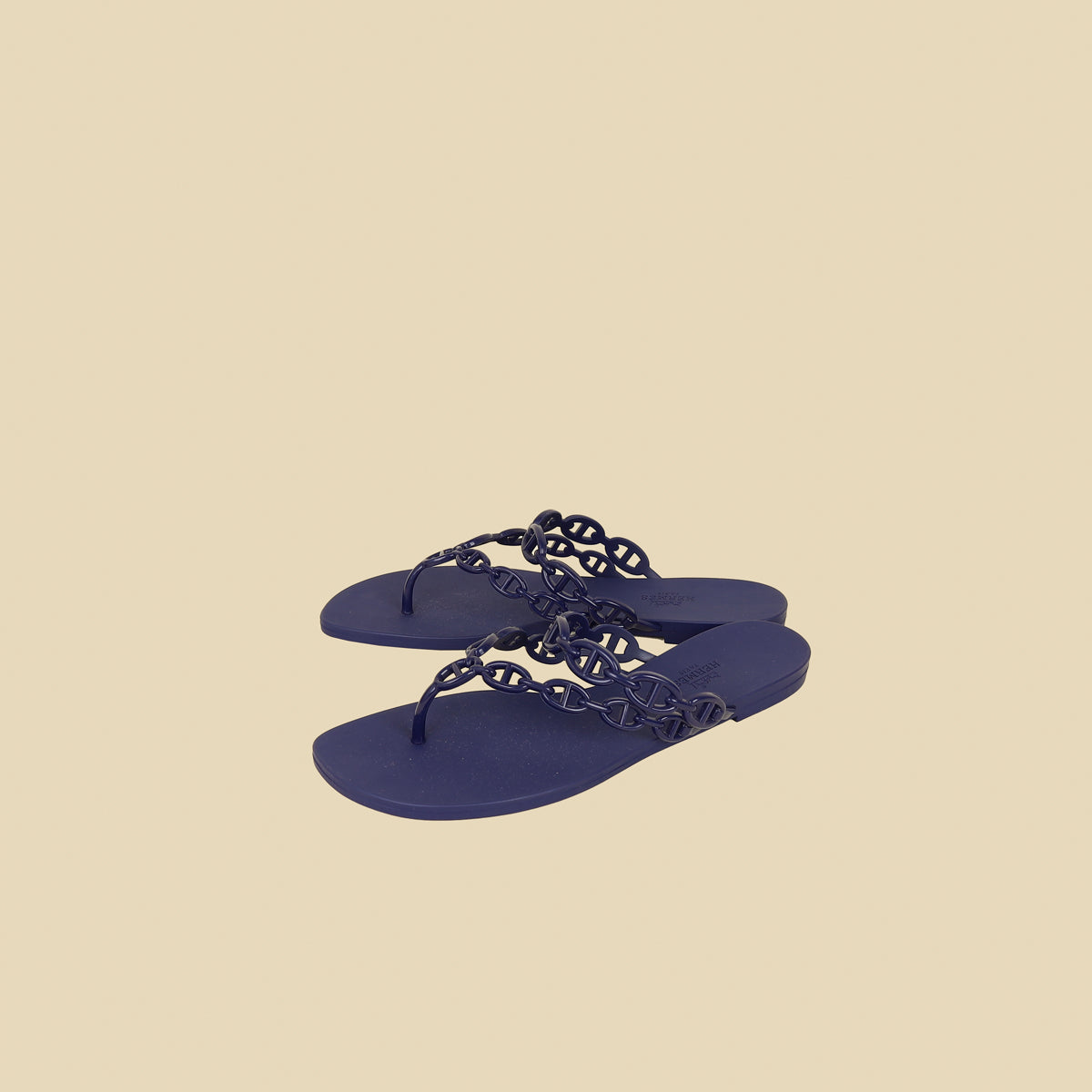 Hermes Violet Iris Island Waterproof Sandal 39-Hermes-THE CLOSET