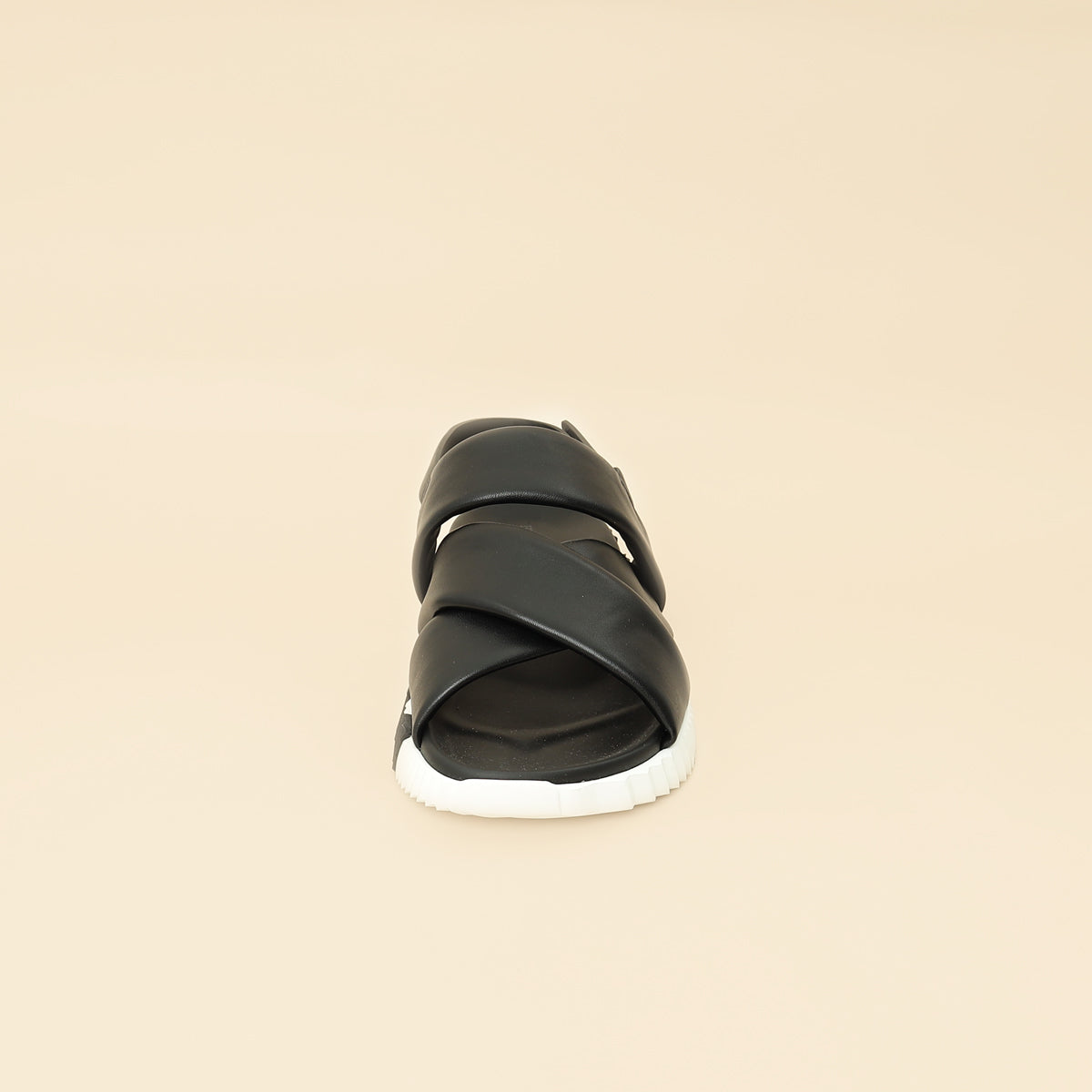 Hermes Black Electric Sandals 39-Hermes-THE CLOSET