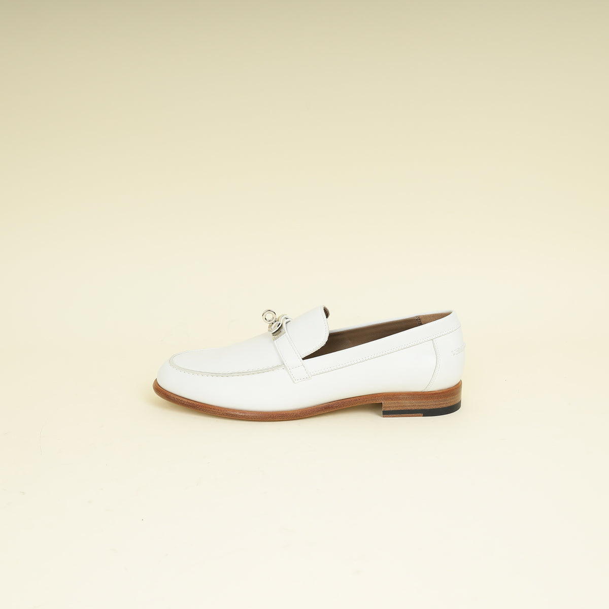 Hermes Blanc Destin Loafer 39