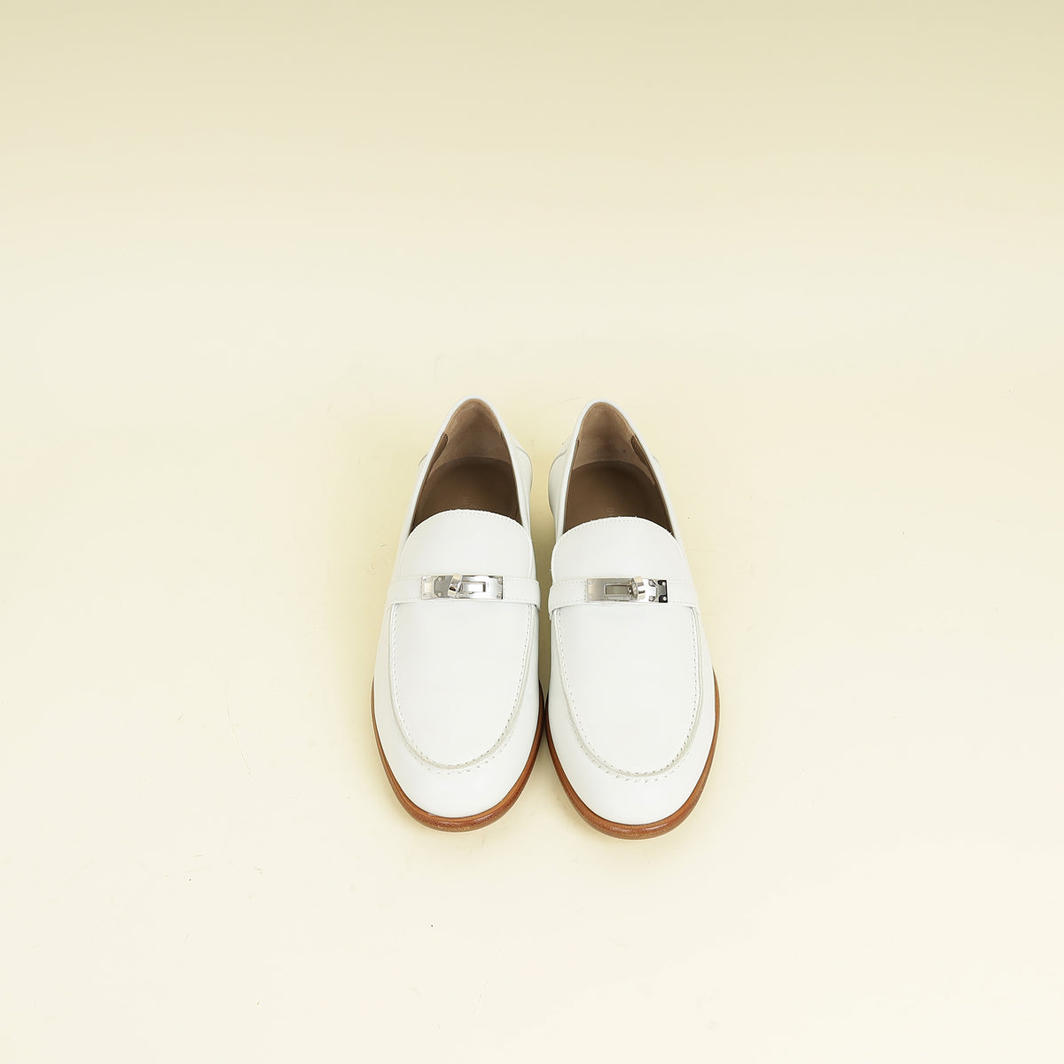 Hermes Blanc Destin Loafer 39