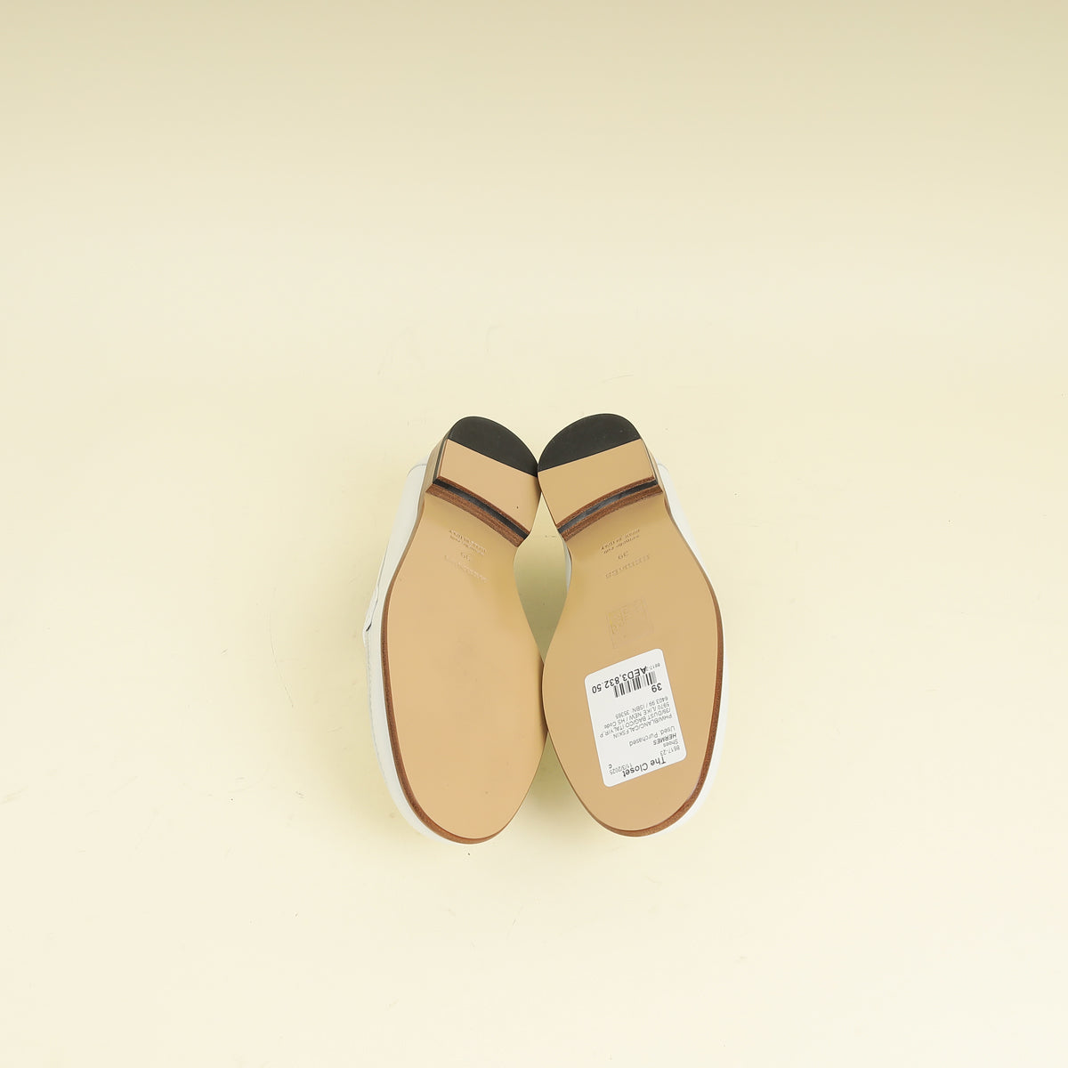 Hermes Blanc Destin Loafer 39