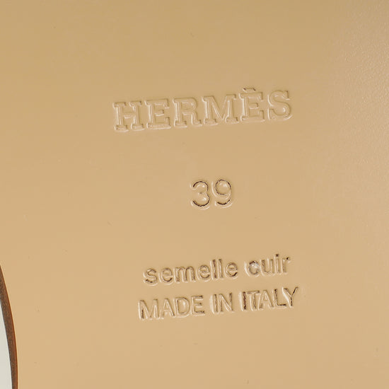 Hermes Blanc Destin Loafer 39