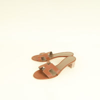 Hermes Gold Oasis Sandal 40.5