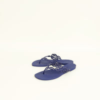 Hermes Violet Iris Island Waterproof Sandal 40