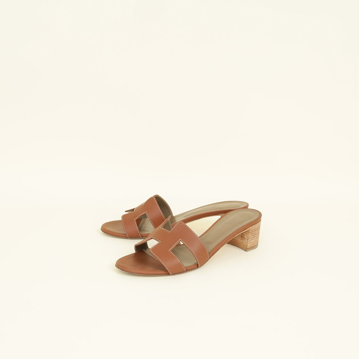 Hermes Gold Oasis Sandal 40