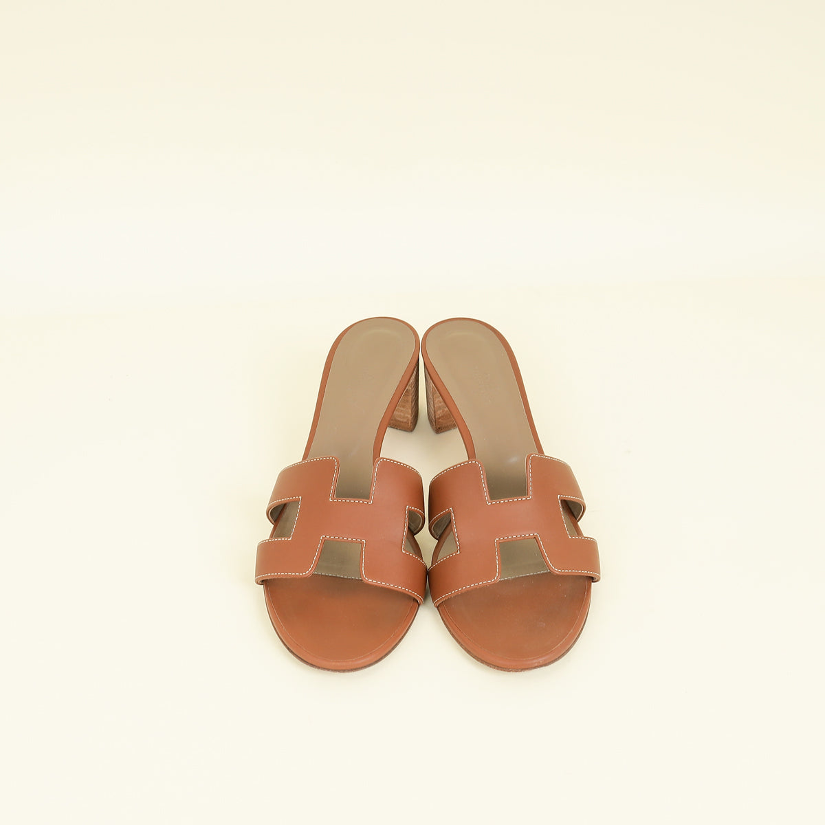 Hermes Gold Oasis Sandal 40