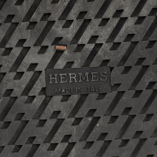 Hermes Black Chypre Sandals 40-Hermes-THE CLOSET