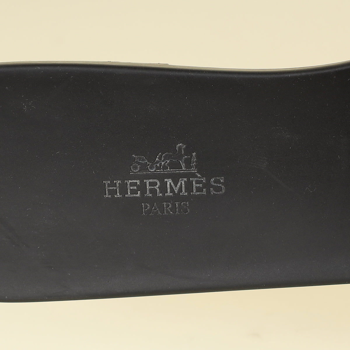 Hermes Black Aloha Sandals 40-Hermes-THE CLOSET