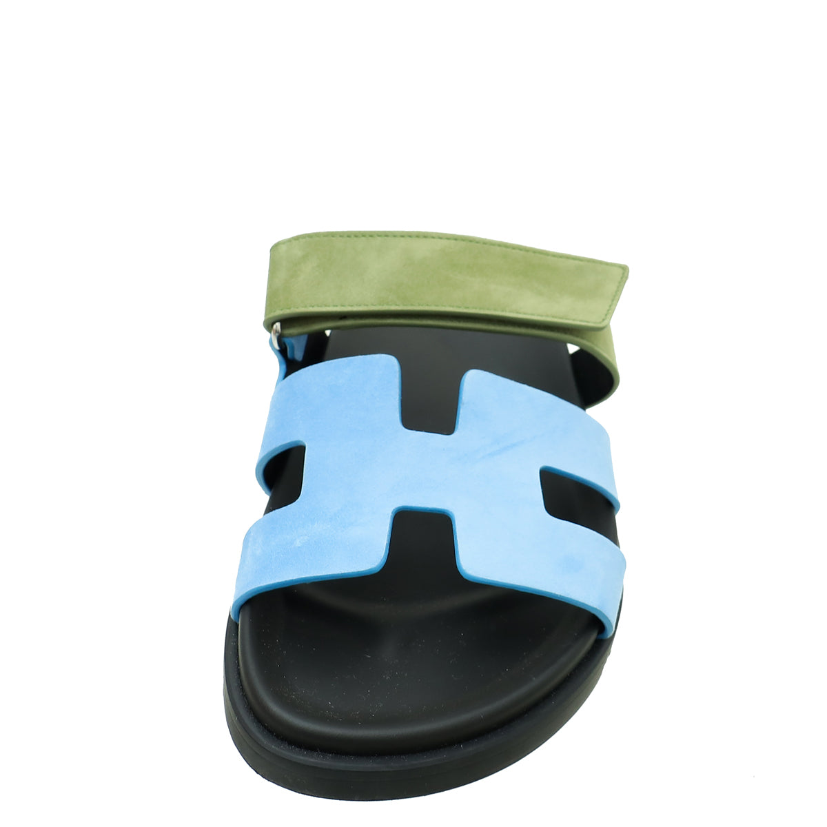 Hermes Bicolor Suede Goatskin Chypre Sandal 40-Hermes-THE CLOSET