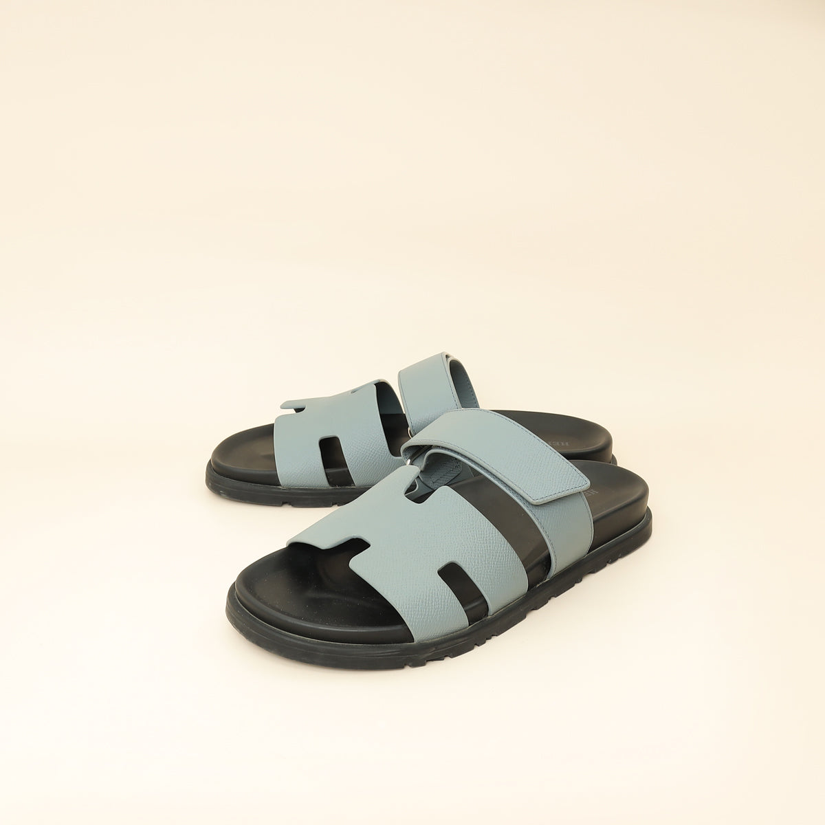 Hermes Bleu Tonnerre Chypre Sandal 40-Hermes-THE CLOSET