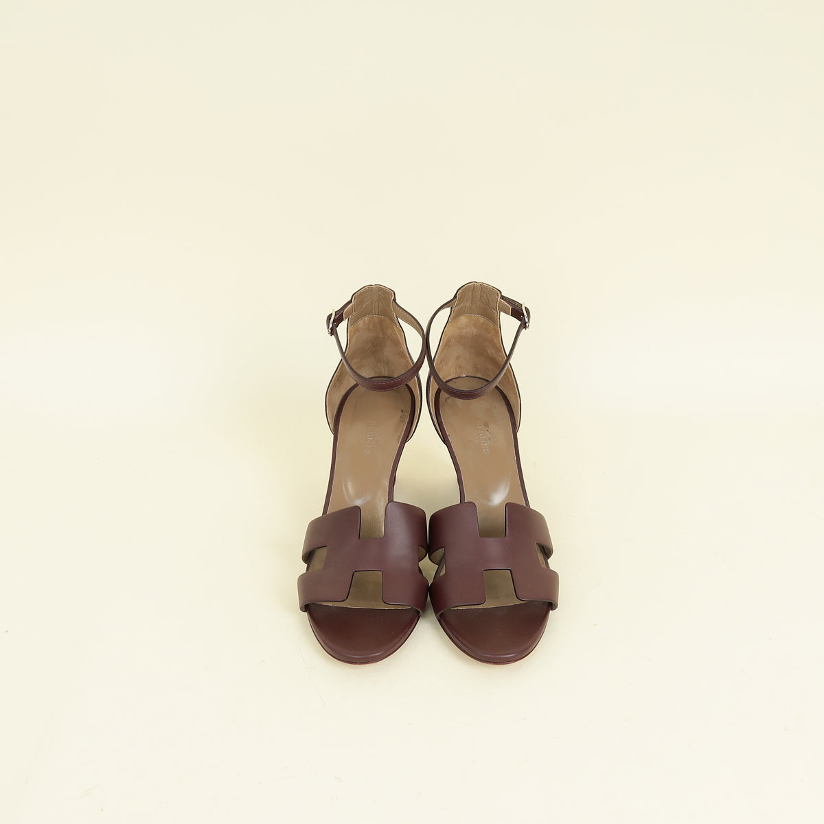 Hermes Bordeaux Legend Sandal 40