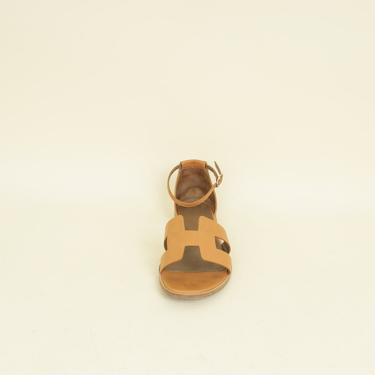 Hermes Naturel Santorini Sandals 40