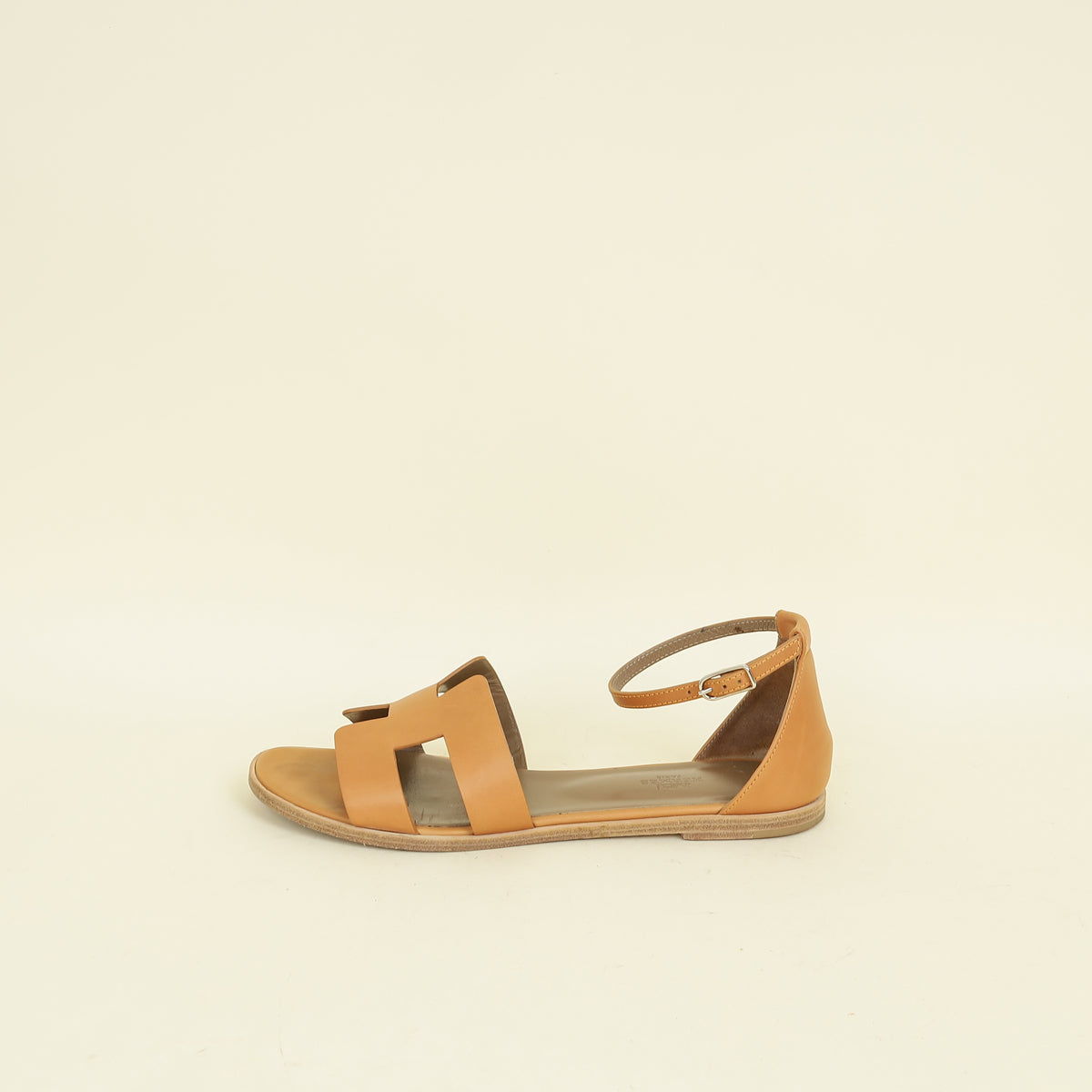 Hermes Naturel Santorini Sandals 40