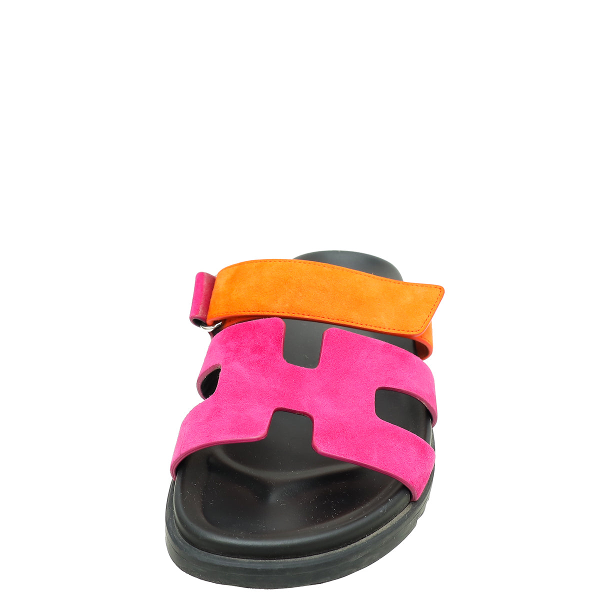 Hermes Bicolor Suede Goatskin Chypre Sandal 40-Hermes-THE CLOSET