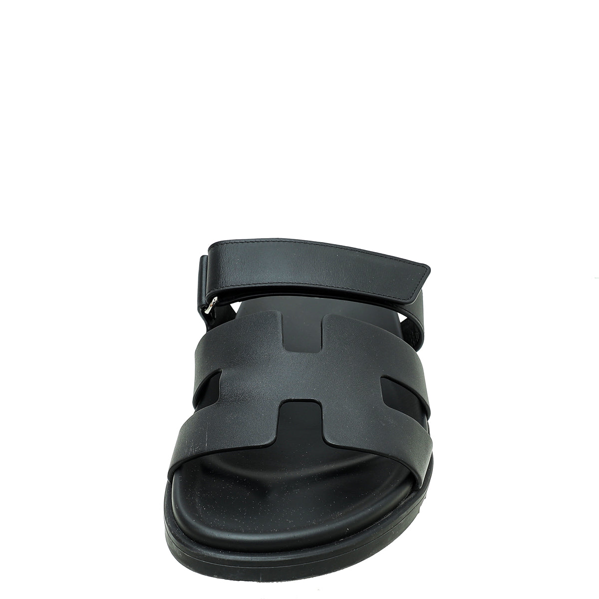 Hermes Black Chypre Sandals 41.5-Hermes-THE CLOSET