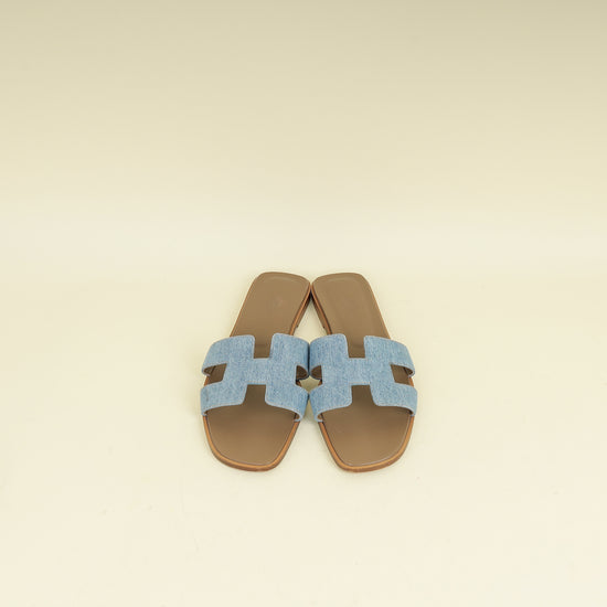 Hermes Bicolor Oran Sandal 41.5