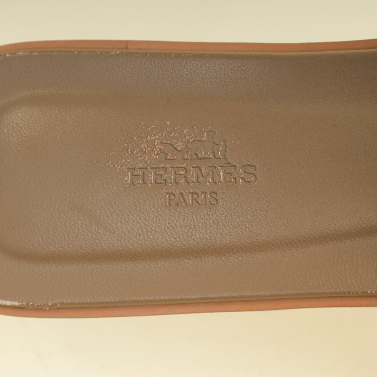 Hermes Bicolor Oran Sandal 41.5