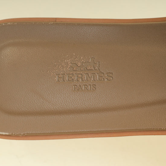 Hermes Bicolor Oran Sandal 41.5