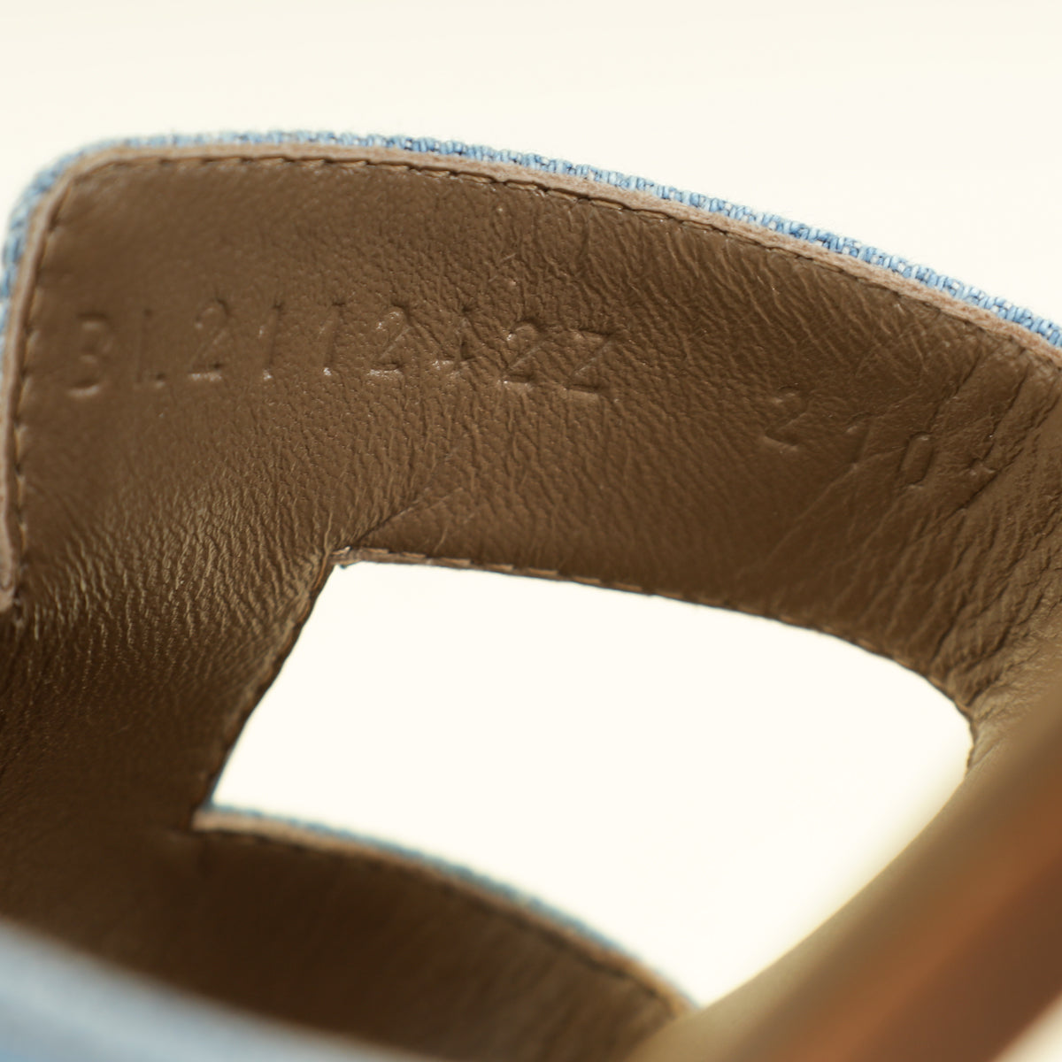 Hermes Bicolor Oran Sandal 41.5