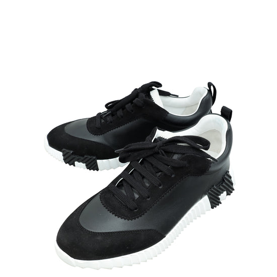 Hermes Noir Bouncing Sneaker 41.5