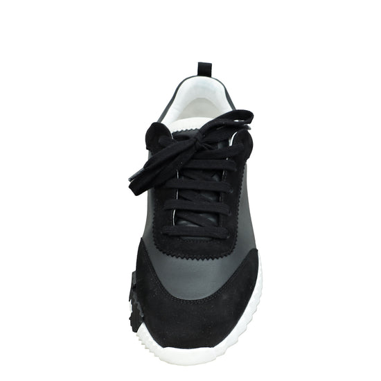 Hermes Noir Bouncing Sneaker 41.5