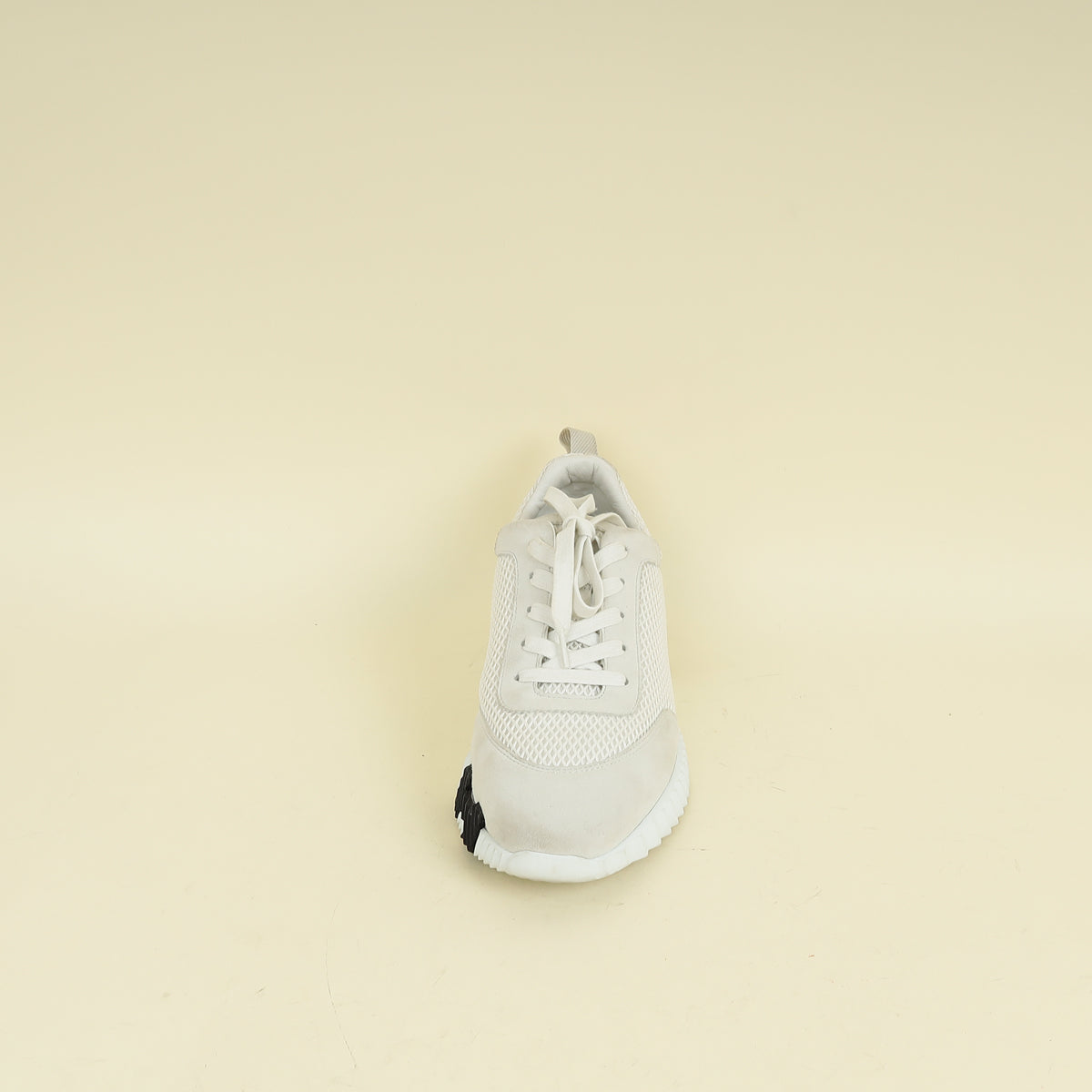 Hermes Blanc Bouncing Sneaker 41